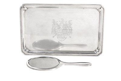 Lot 2088 - A Thai Silver Dressing-Table Tray