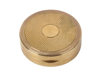 Lot 2078 - A George V Gold Compact