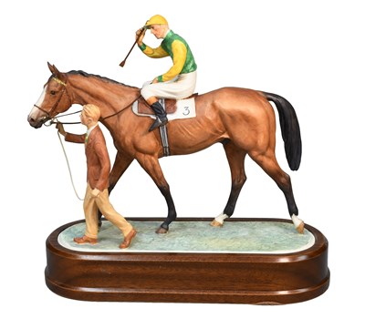Lot 1145 - Royal Worcester "The Winner with Jockey and...