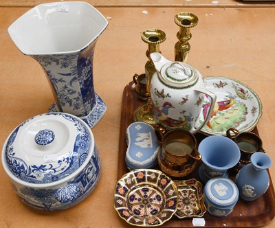 Lot 320 - Royal Crown Derby Imari Dish, and another...