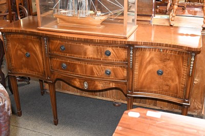 Lot 1193 - A Jaycee Furniture Reproduction Crossbanded...