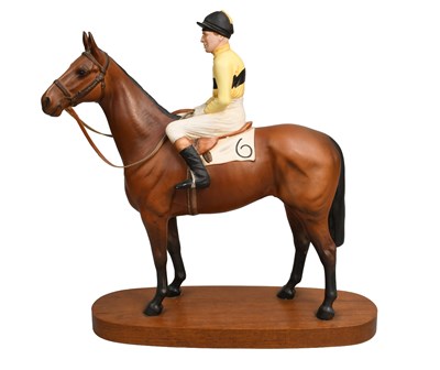 Lot 1103 - Beswick Connoisseur Horse 'Arkle - Pat Taaffe...