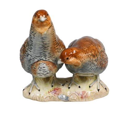 Lot 1130 - Beswick Partridge (Pair), model No. 2064,...