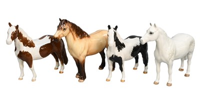 Lot 1104 - Beswick Horses, comprising: Highland Pony...