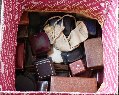 Lot 423 - A Quantity of Empty Jewellery Boxes, of...