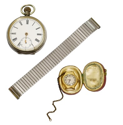 Lot 435 - A Lady's 18 Carat Gold Benson Wristwatch, a...