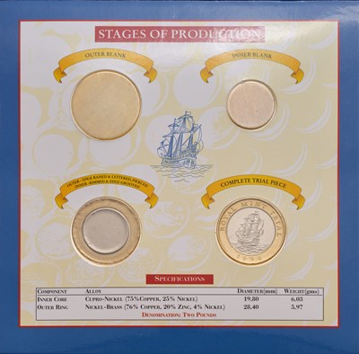 Lot 235 - Royal Mint Trial, Two Pounds, 4-Piece Set 1994,...