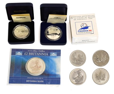 Lot 294 - Assorted British and World Silver Coins, to...