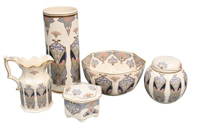Lot 321 - Masons Pottery Retailed by Libertys, London,...