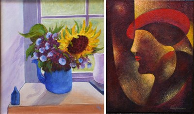 Lot 1070 - Tatiana Khromova (20th Century) "Portrait au...