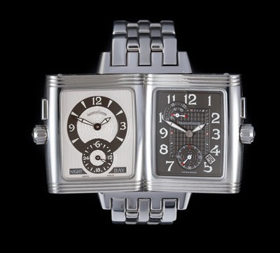 Lot 2432 - Jaeger LeCoultre: A Stainless Steel Night and...