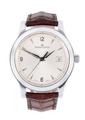 Lot 2406 - Jaeger LeCoultre: A Stainless Steel Automatic...