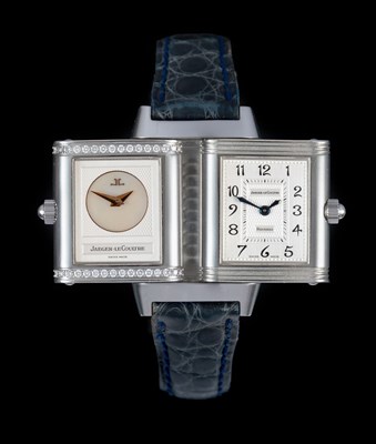 Lot 2431 - Jaeger LeCoultre: A Lady's Stainless Steel...