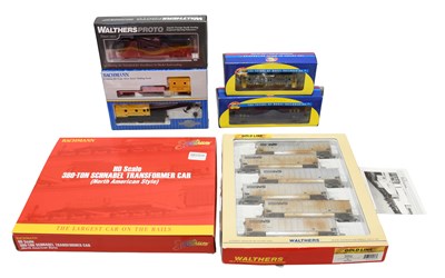 Lot 3155 - Bachmann/Spectrum HO Gauge 380-Ton Schnabel Transformer Car