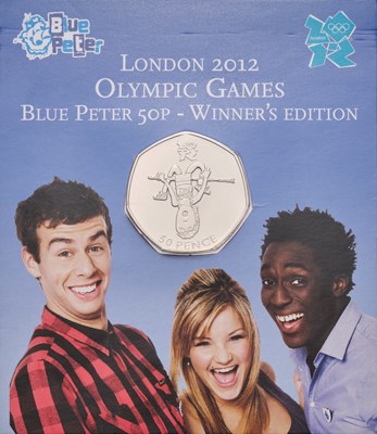 Lot 421 - Royal Mint, Blue Peter-Olympics Games Fifty...