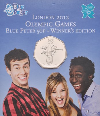 Lot 420 - Royal Mint, Blue Peter-Olympics Games Fifty...