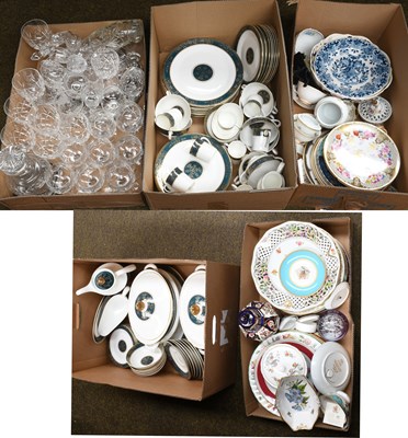 Lot 302 - A Royal Doulton "Carlyle" Pattern Porcelain...