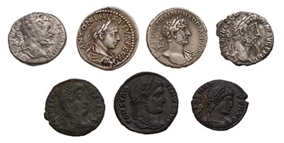 Lot 6 - Roman Imperial, Hadrian Denarius, Rome c.123...