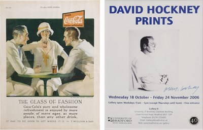 Lot 1076 - After David Hockney "Prints" Wednesday 18th...