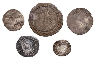 Lot 23 - Elizabeth I, Sixpence 1580, fifth issue, mm....
