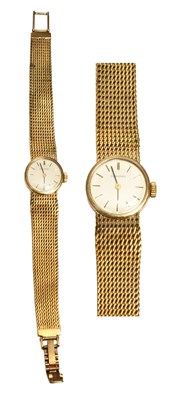 Lot 439 - A Lady's 9 Carat Gold Longines Wristwatch,...