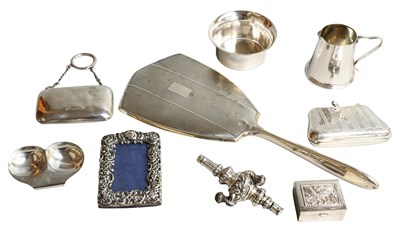Lot 122 - A Collection of Assorted Silver and Silver...