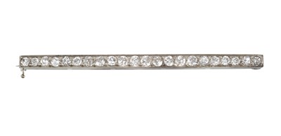 Lot 2237 - An Early 20th Century Diamond Brooch...