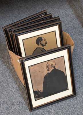 Lot 1316 - Nicholson (William), 6 framed lithographs from...