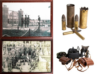 Lot 269 - Militaria, comprising two First World War...