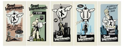 Lot 1085 - Dean Stockton 'D Face' (b.1978) "Street...