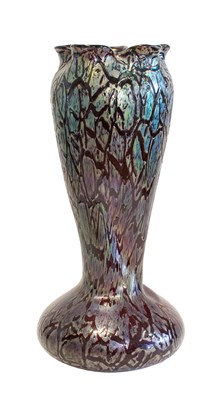 Lot 648 - An Art Nouveau Czech Rindskopf Iridescent...