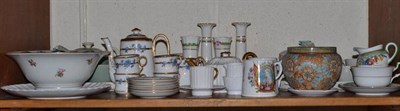 Lot 188 - Two Poole tête-a-têtes and assorted ceramics