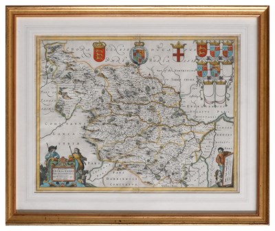 Lot 41 - Yorkshire. Blaeu (Johannes). Ducatus...