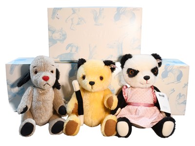 Lot 307 - Modern Steiff Mohair Sooty Show Series Soft...