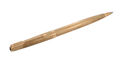 Lot 2072 - An Elizabeth II Gold Ball-Point Pen