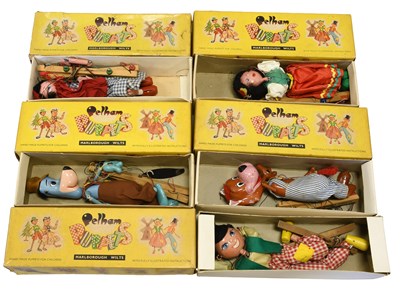 Lot 3249 - Pelham Puppets Jinks And Huckleberry Hound