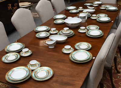 Lot 420 - A Limoges "Deshoulière" Porcelain Dinner...