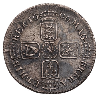 Lot 41 - William III, Shilling 1696, first bust, (Bull...