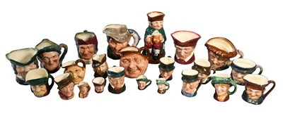 Lot 244 - A Collection of Royal Doulton Miniature...