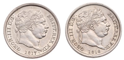 Lot 73 - George III, Shilling 1816, (Bull 2140, ESC...