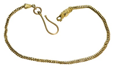 Lot 441 - A Serpent Choker, formed of fancy woven links,...
