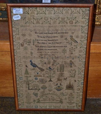 Lot 207 - 1831 Sampler