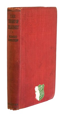 Lot 26 - Einstein (Albert). Relativity: The Special &...
