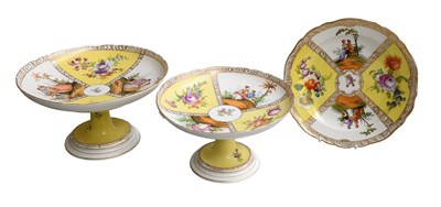 Lot 154 - A Dresden Porcelain Dessert Service, 19th...