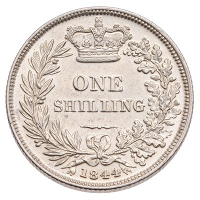 Lot 90 - Victoria, Shilling 1844, (Bull 2990, ESC 1291,...