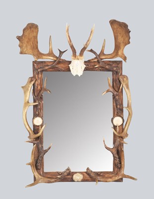 Lot 211 - Antler Furniture: An Austro-German Antler...