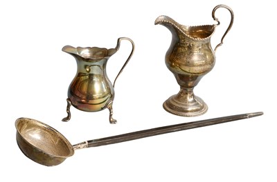 Lot 108 - A George III Silver Cream-Jug, London, 1775,...