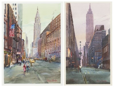 Lot 1176 - Michael Crawley (b.1938) "Chrysler Building,...