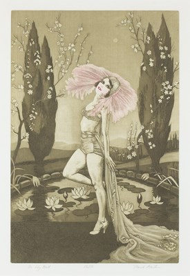 Lot 1184 - Frank Vernon Martin (1921-2005) "The Lily Pond"...