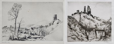 Lot 1057 - James Hamilton Hay (1874-1916) Corfe Castle...